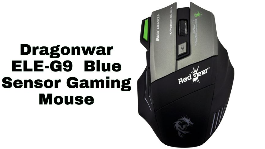 Dragonwar ELE-G9 Blue Sensor Gaming Mouse Review in Hindi