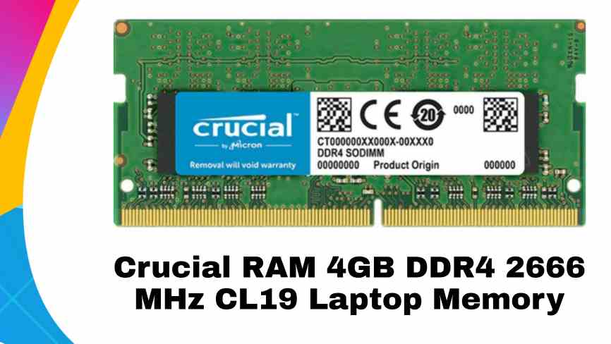 Crucial RAM 4GB DDR4 2666 MHz CL19 Laptop Memory Review