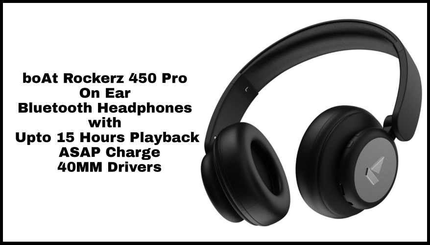 boAt Rockerz 450 Pro On Ear Bluetooth Headphones review in Hindi