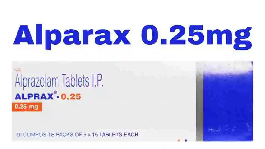 Alparax 0.25mg - नींद की टेबलेट नाम एंड प्राइस