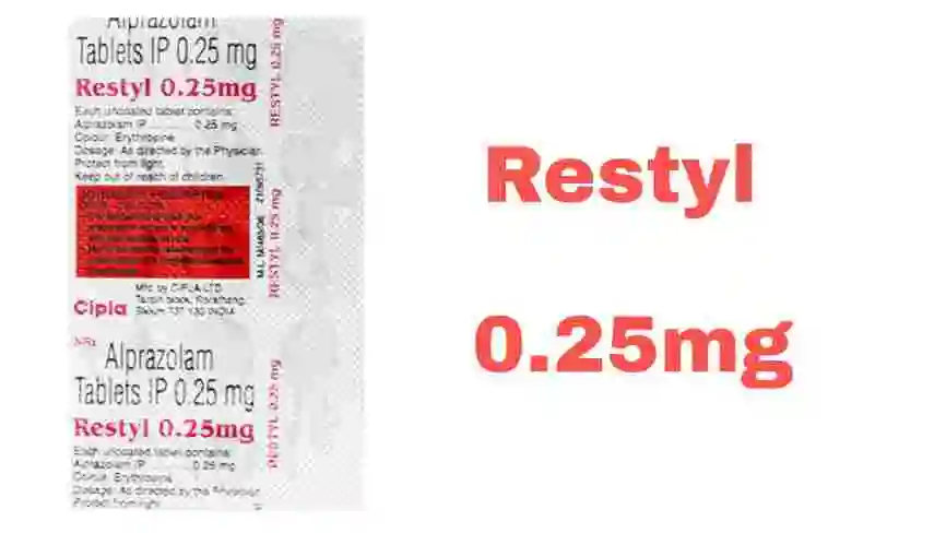 Restyl 0.25 - Neend ki tablet name and price