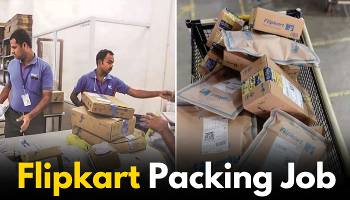 Flipkart Packing work – Room and food facility multiple location