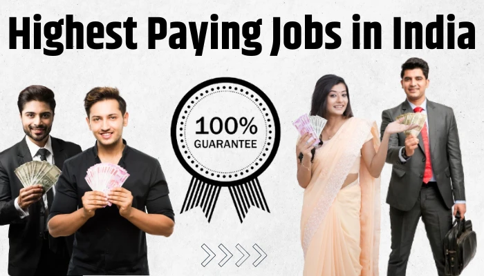 Highest Paying Jobs in India